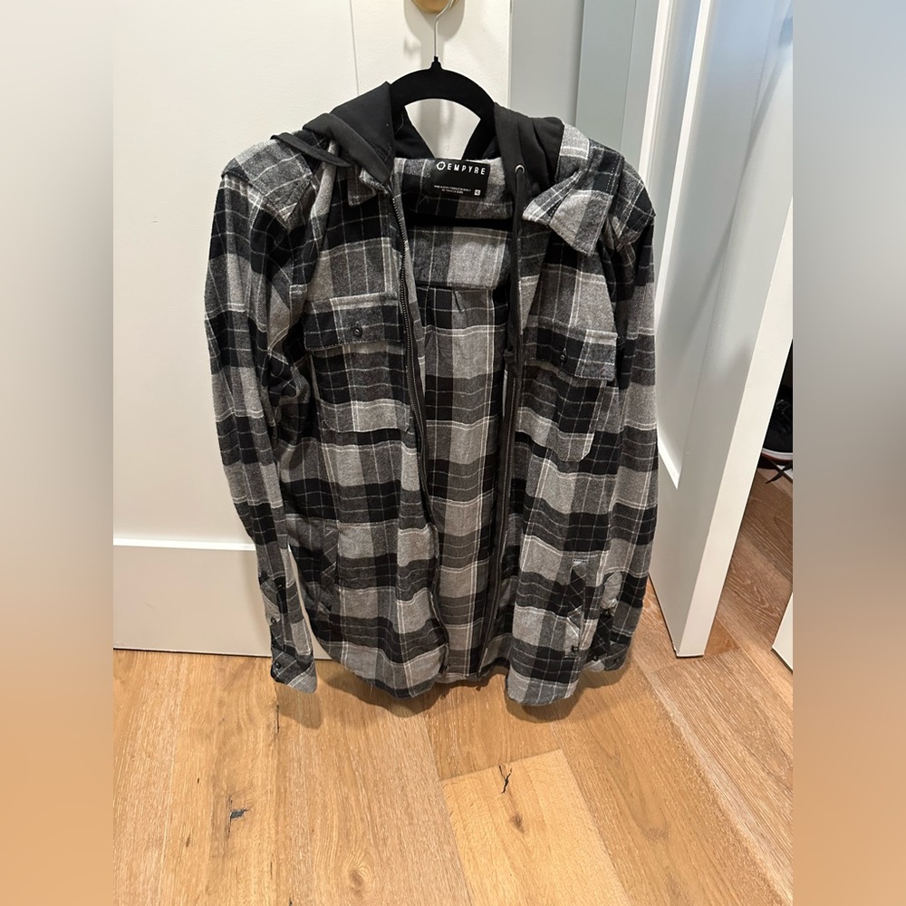 Men’s Flannel Hoodie